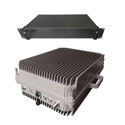  邗江350M PDT消防集群警用数字光纤直放站近远端机